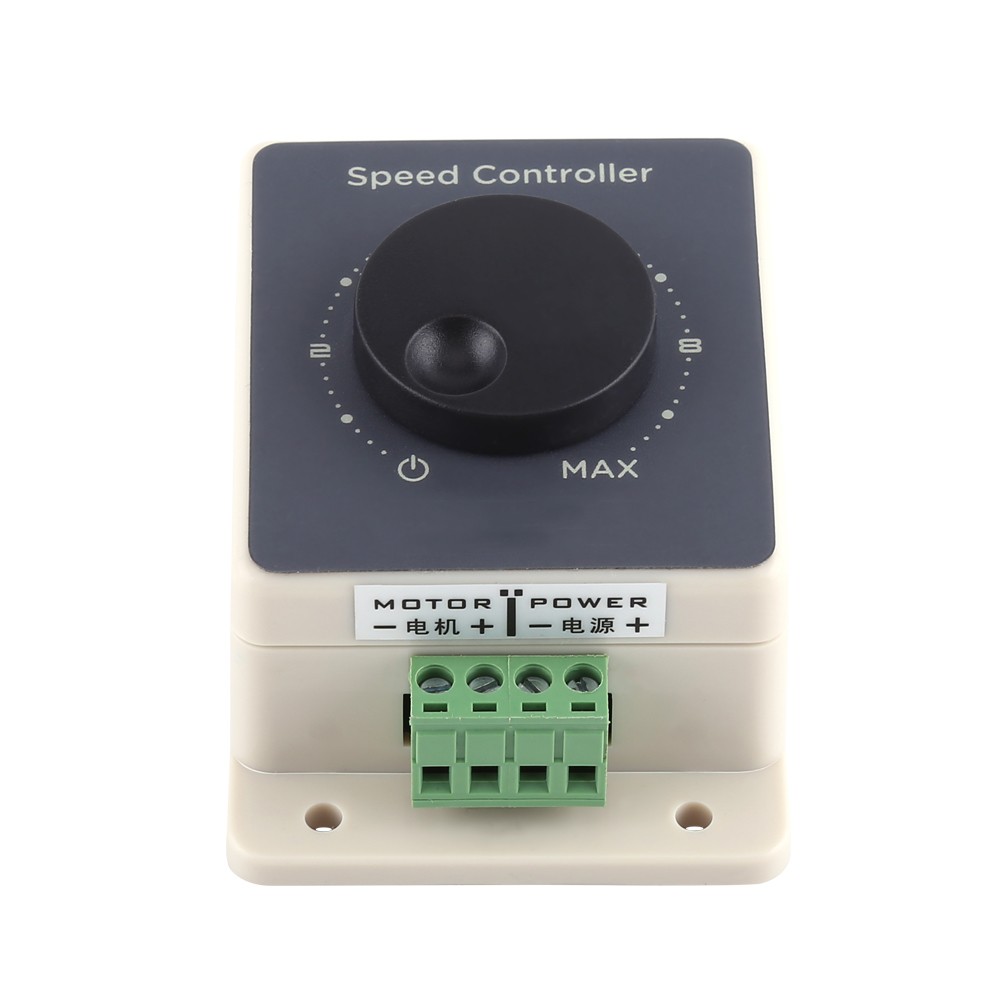 DC10-60V 20A Pulse Width Modulator PWM Motor Speed Controller Waterproof Shell
