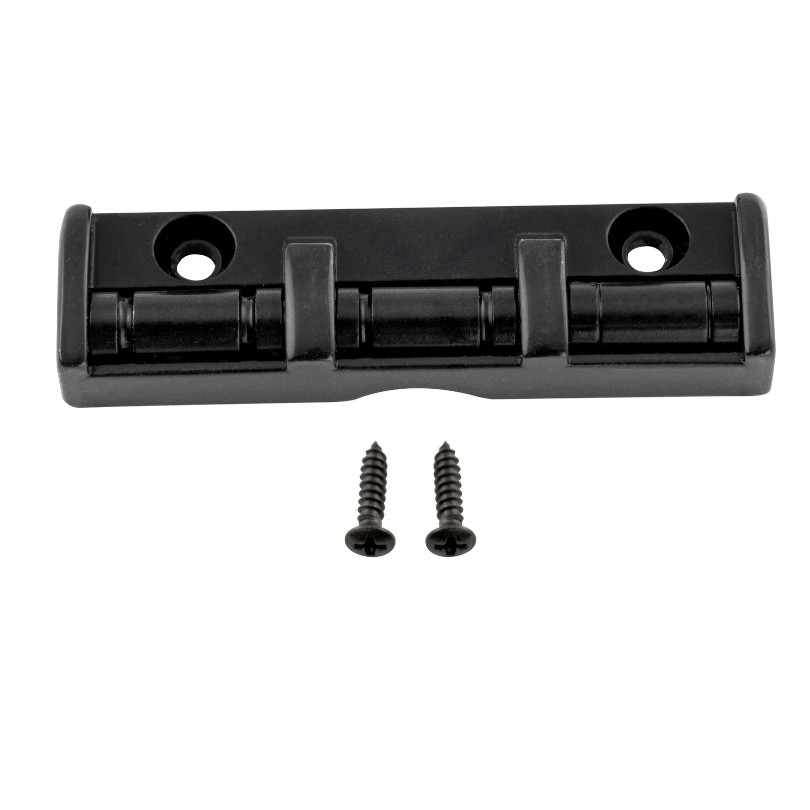 Musiclily Pro Black 43mm Steel Roller Nut For Strat ST Tele TL Electric Guitar