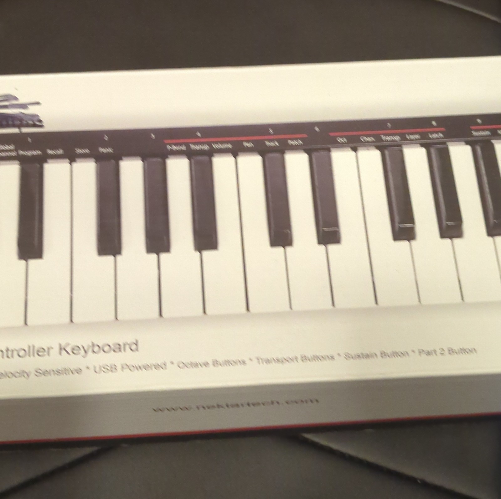 Nektar SE25 MIDI Keyboard Controller USB Wired 25 Mini Keys Portable Black Boxed