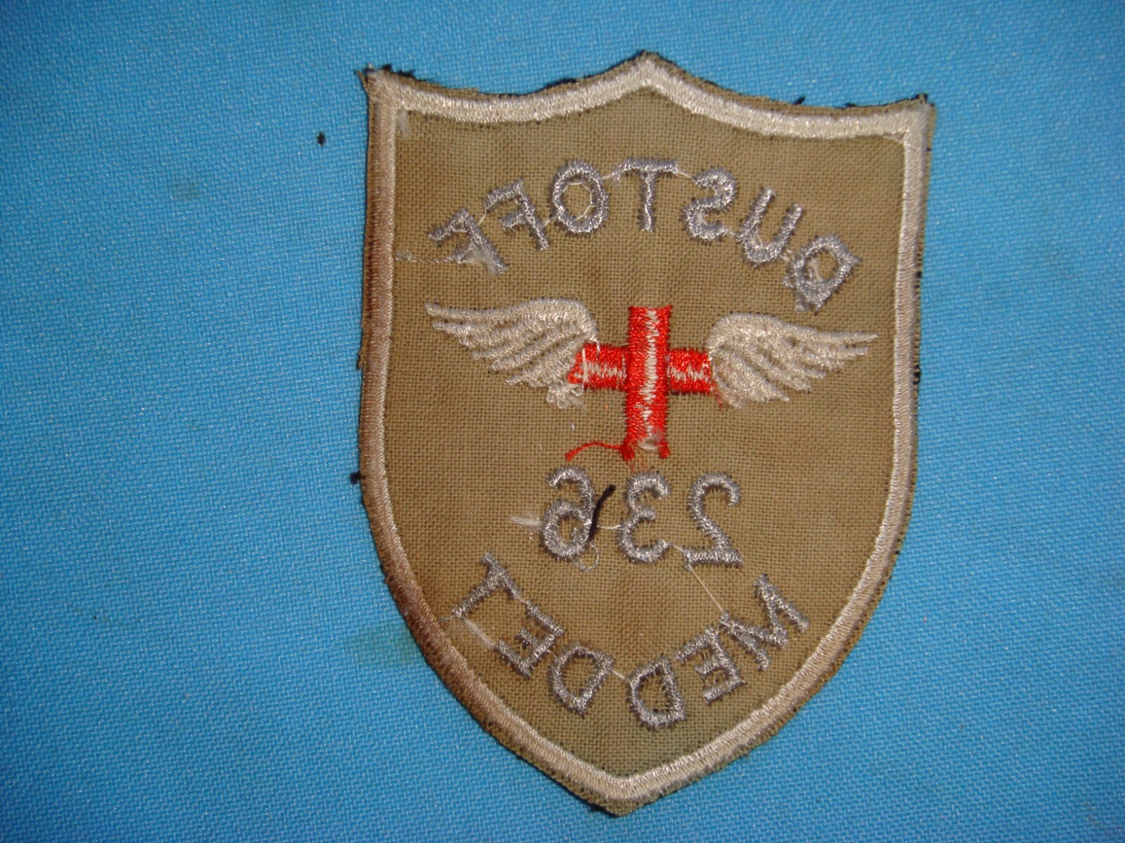 VIETNAM WAR PATCH, US 236th MEDICAL DETACHMENT DUST OFF