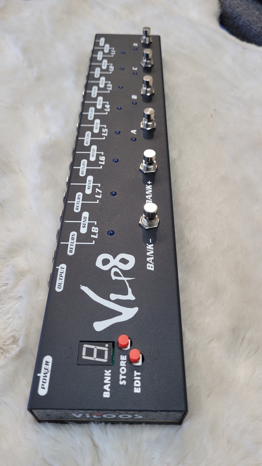 Used Vitoos VLP8 Looper/Effects Controller Pedal