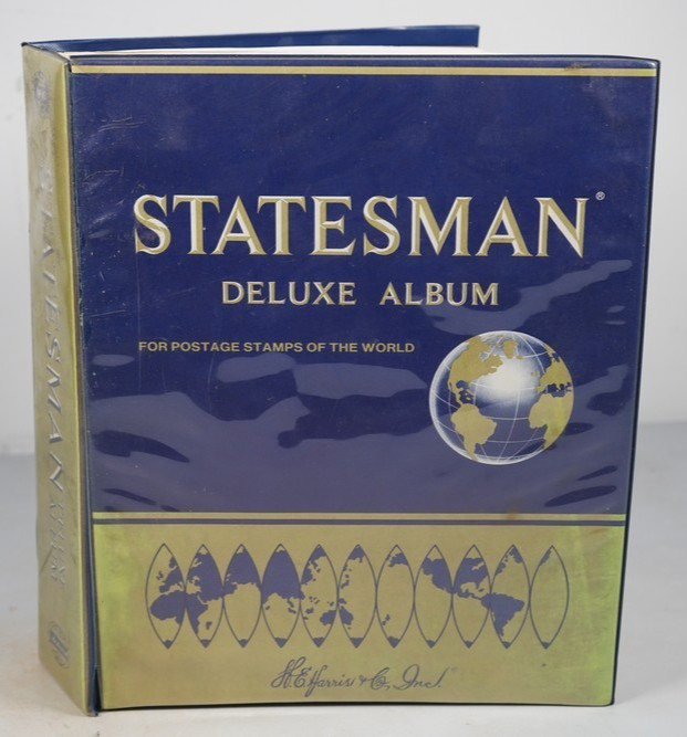 WORLDWIDE 1960s-1980s COLLECTION OF 9,500+ STAMPS MINT & USED IN HARRIS ALBUM