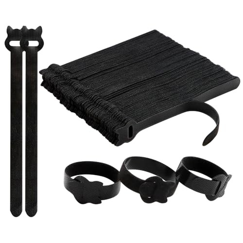 Reusable Cable Ties 100 Pack 6 In Heavy Duty Adjustable Hook 6 In * 100 Pack