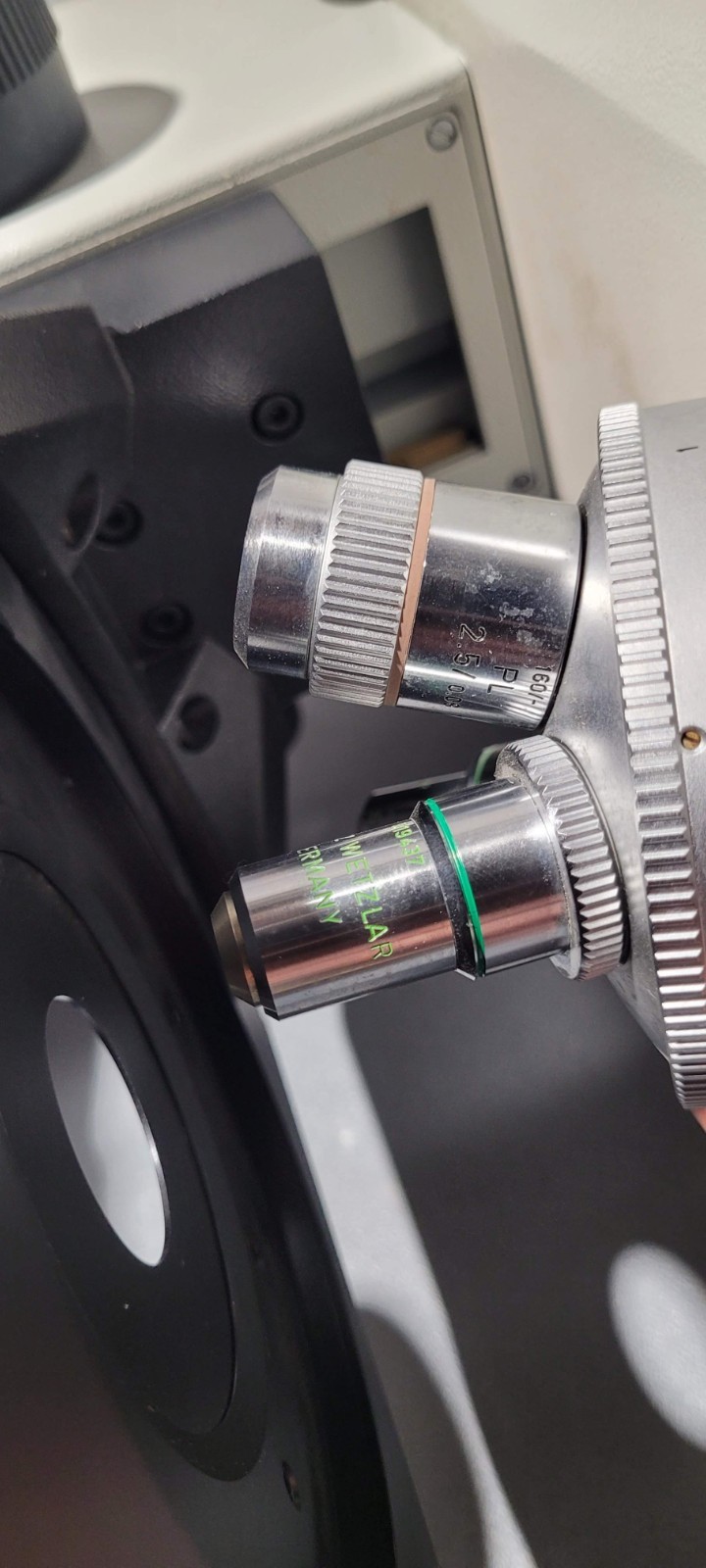 Leitz Labovert Inverted Microscope w/ 4 x Objectives