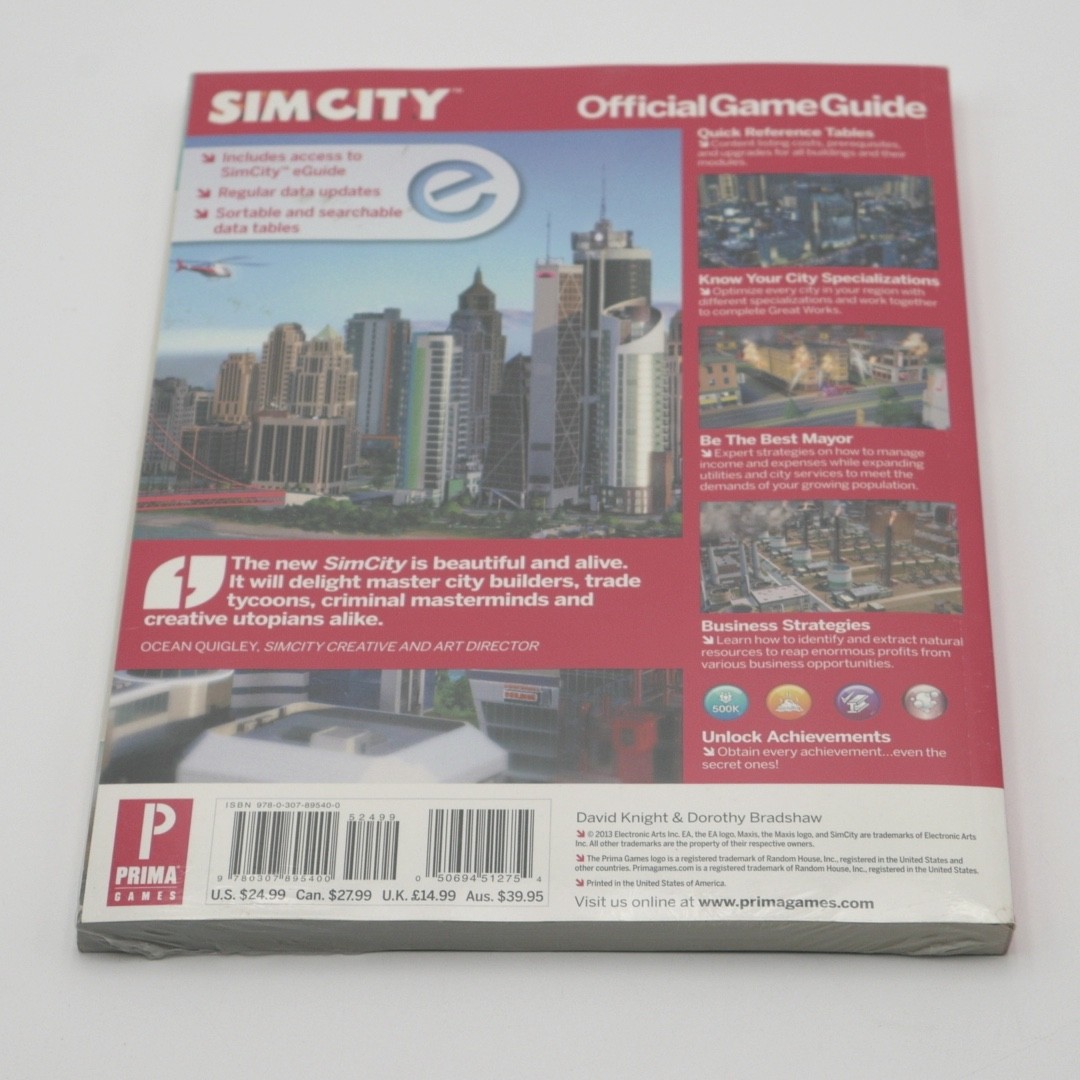 Sim City 4 Prima - New - Strategy Guide