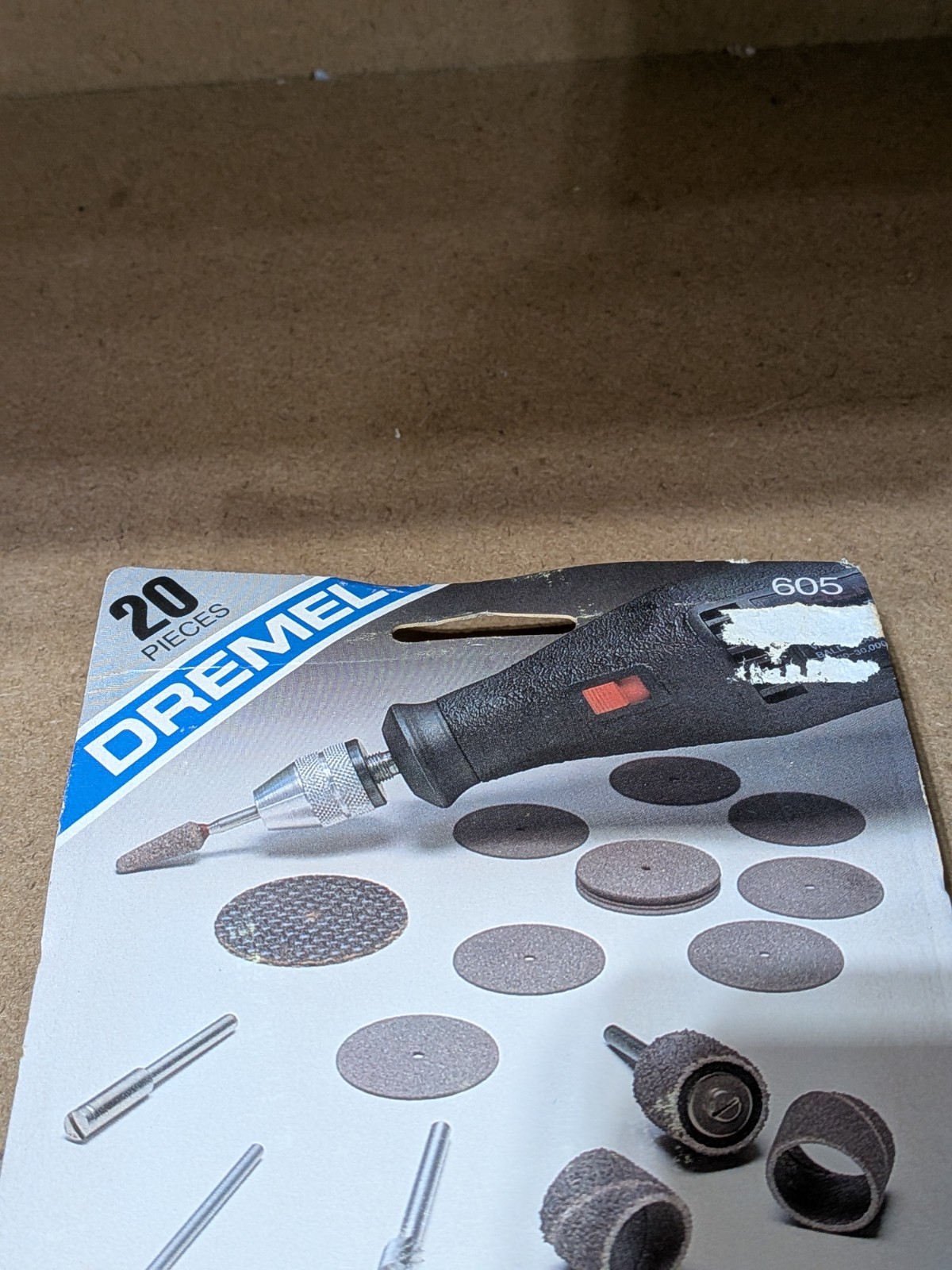 Dremel - #605 - Cutting/Carving Bit Set - 20 Pieces - NOS