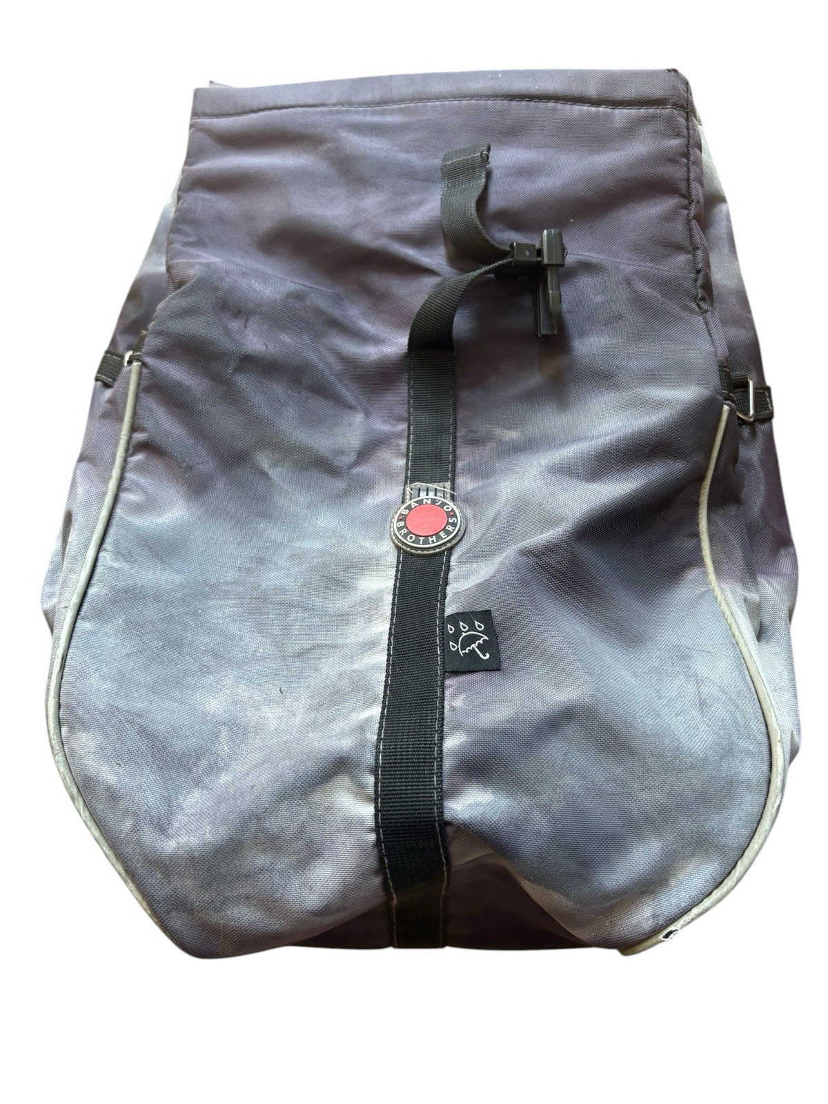 Banjo Brothers Waterproof Pannier, Blue, Retired Model, 16.4 Liters