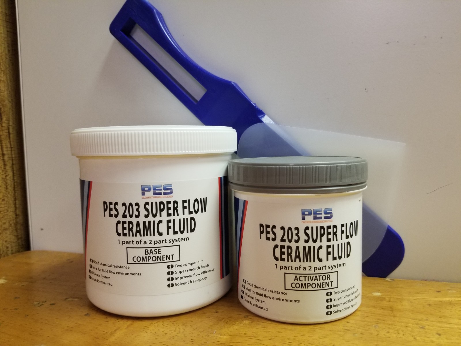 PES 203 SuperFlow Ceramic Fluid Grey 1kg