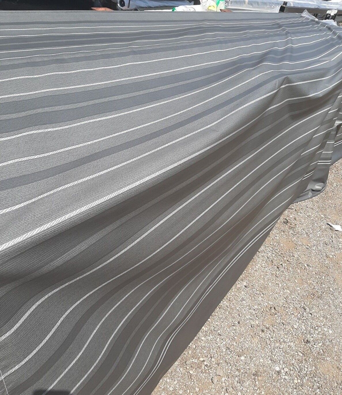 Genuine Dometic OEM RV Awning Vinyl Fabric Charcoal Grey 15' 16' Gray