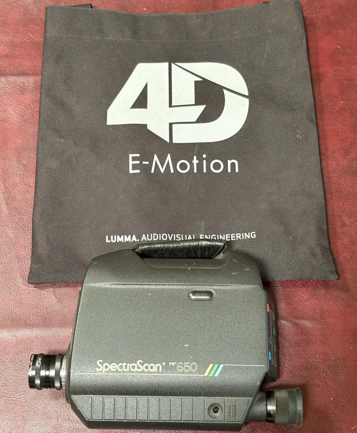 PHOTO RESEARCH SPECTRASCAN PR-650 SN- 60960502 Working No Battery Or Cables