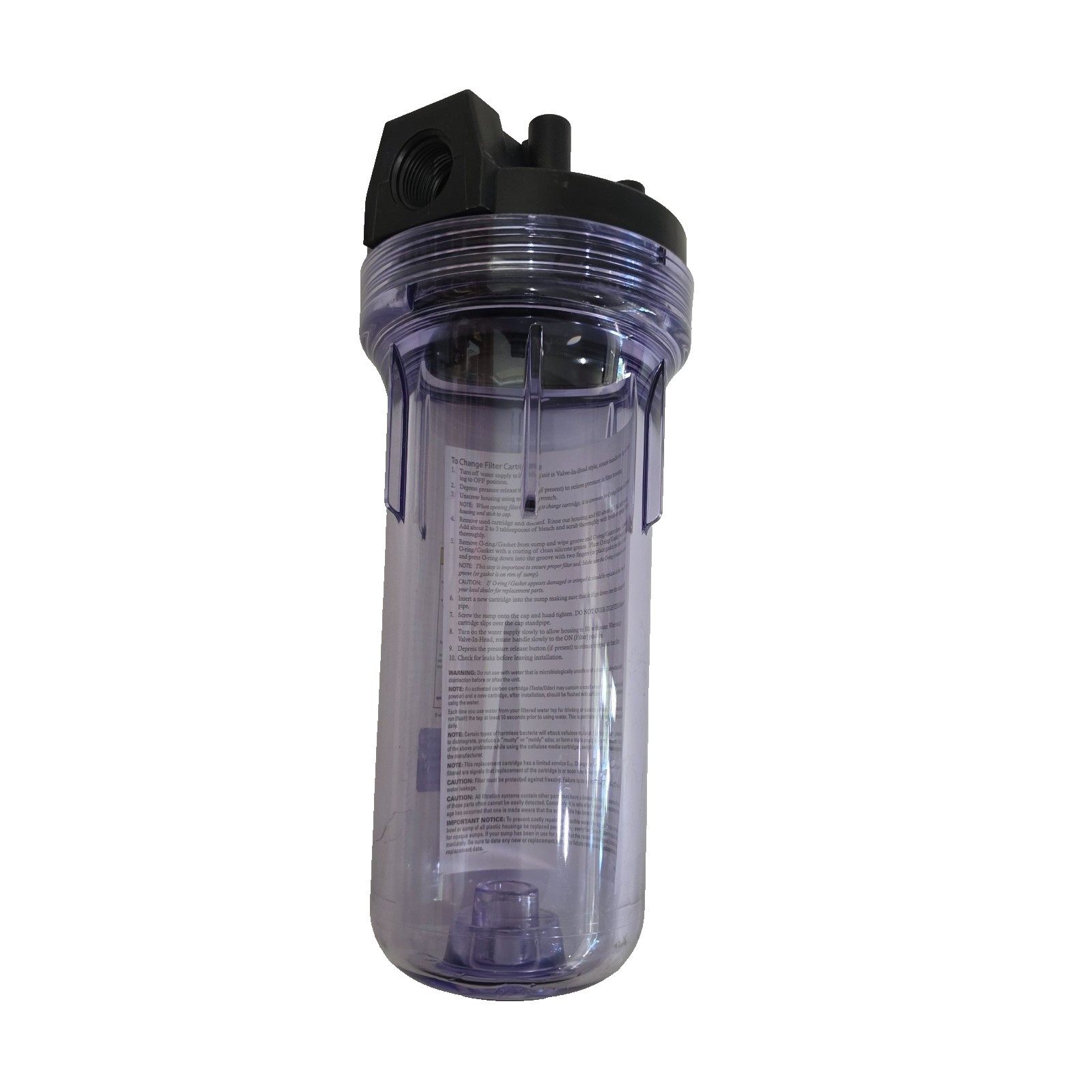 Pentek 150395 cartridge filter housing—a 12-5/8" standard housing 3/4 FNPT