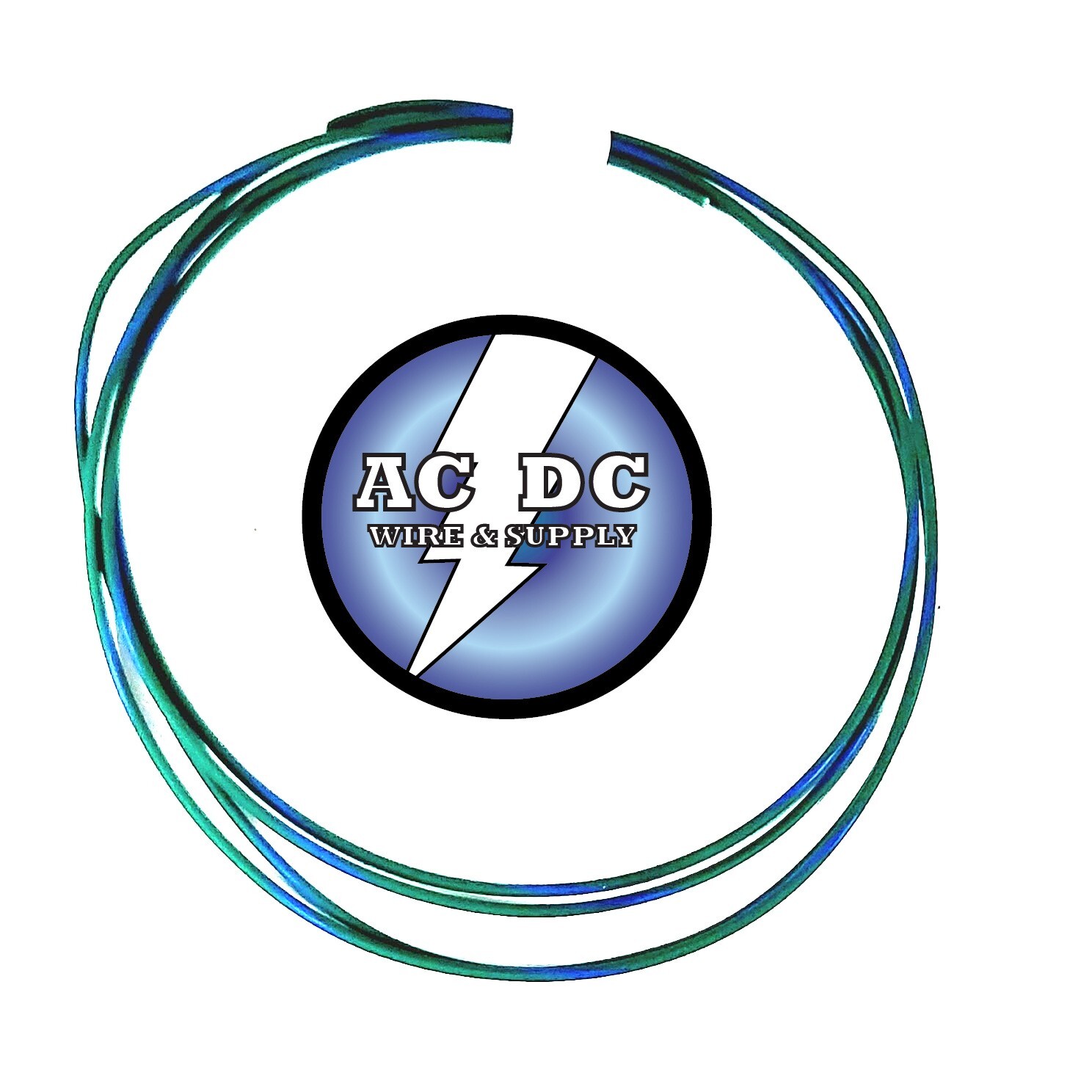 AUTOMOTIVE WIRE 22 AWG HIGH TEMP TXL WIRE GREEN WITH BLUE STRIPE 10 FT COIL