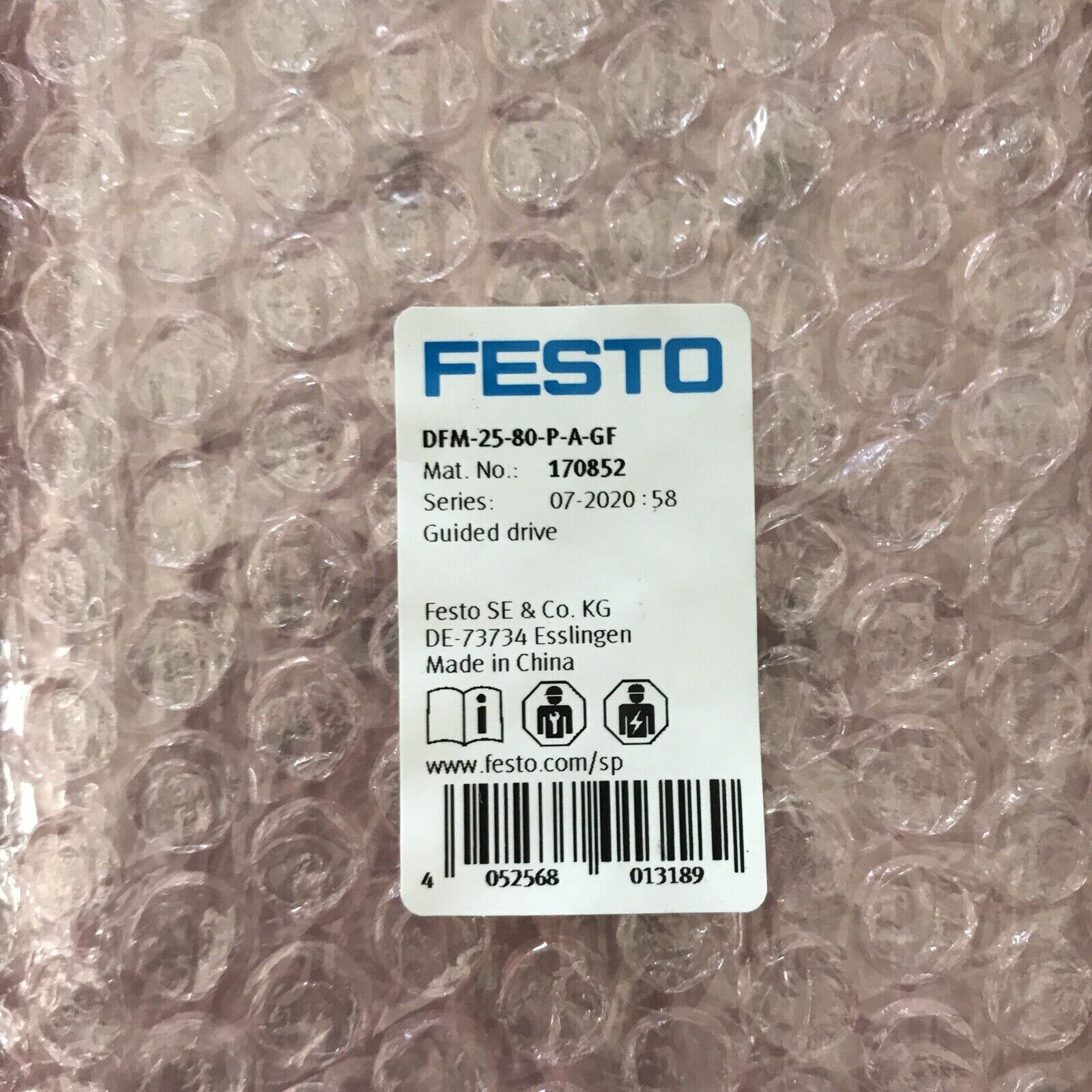NEW FESTO DFM-25-80-P-A-GF 170852