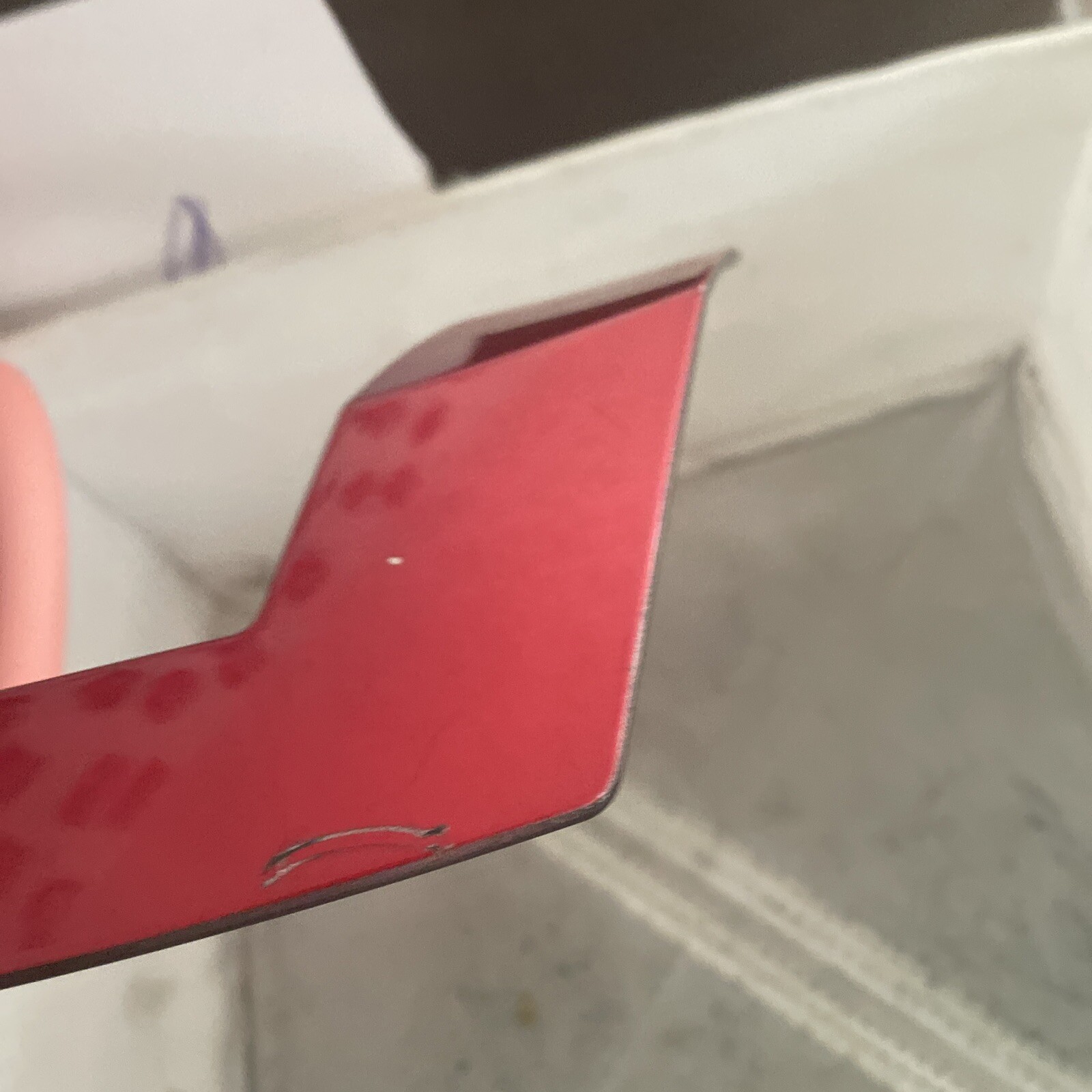 Red Front Bumper Plastic For Pride Mobility Scooter RA27