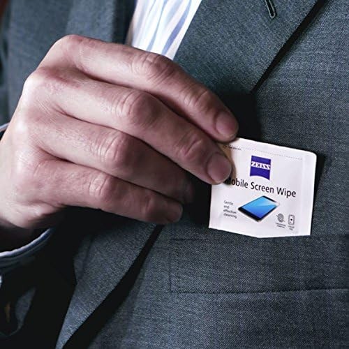 ZEISS Pre-Moistened Screen Cleaning Wipes – 120 Count for Electronics