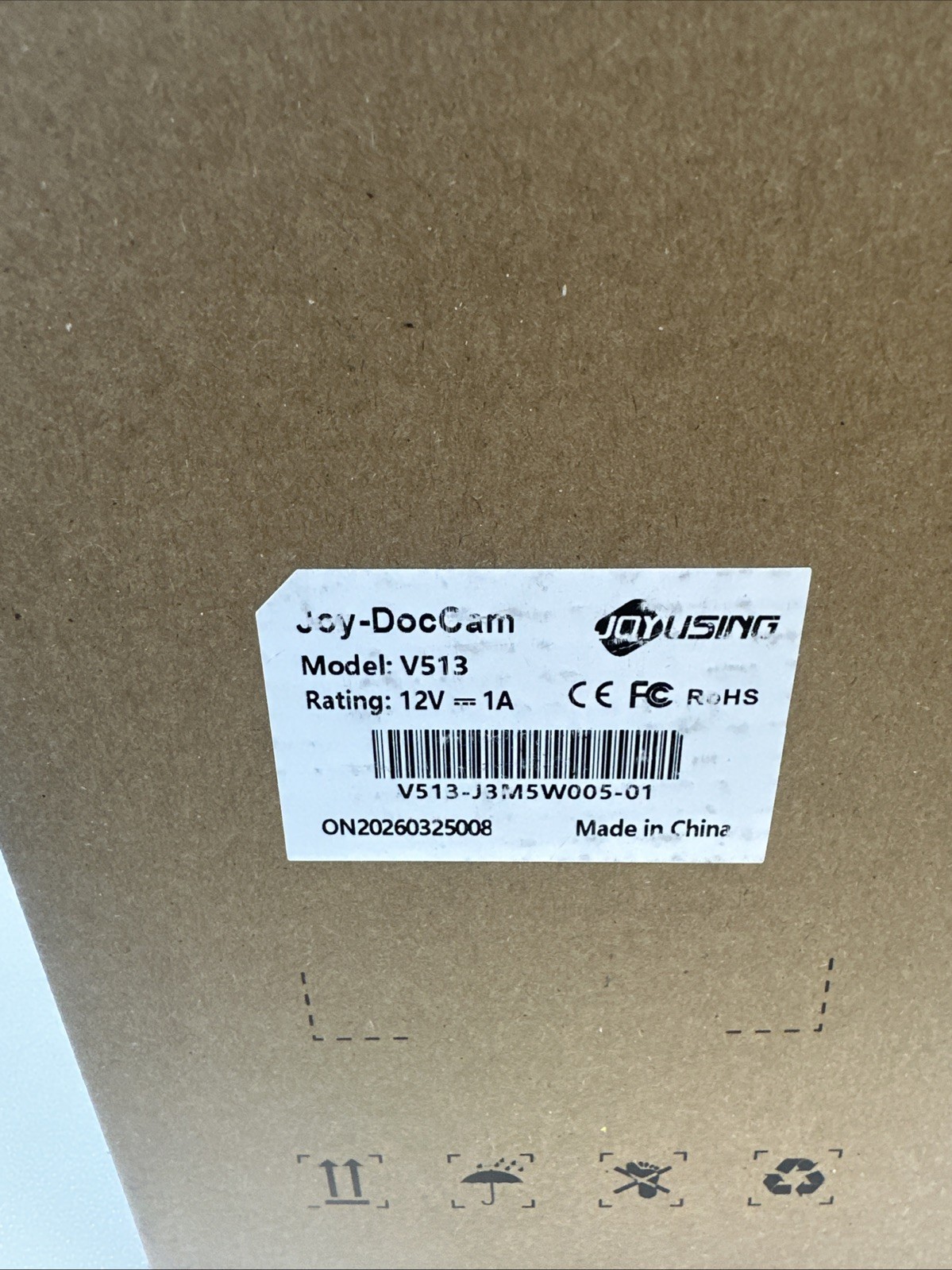 JOYUSING V513 HDMI/USB 13MP Dual Mode Document Camera, Video Recording,LED light
