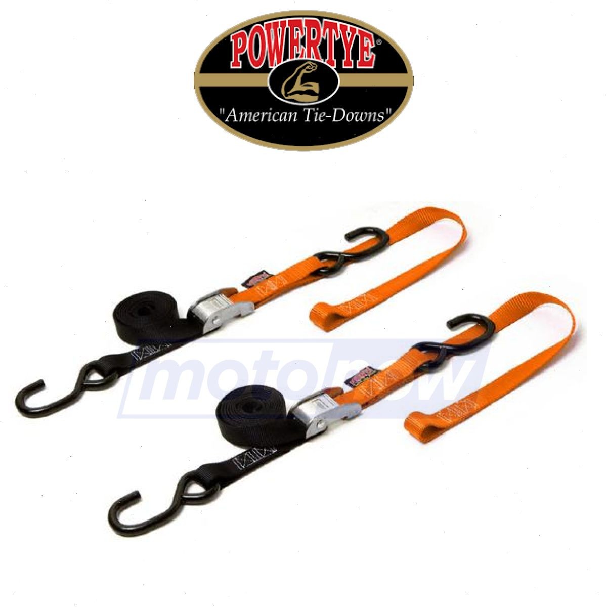 Powertye 23629 1in. Soft-Tye Tie-Downs for Security & Covers Tiedowns & ax
