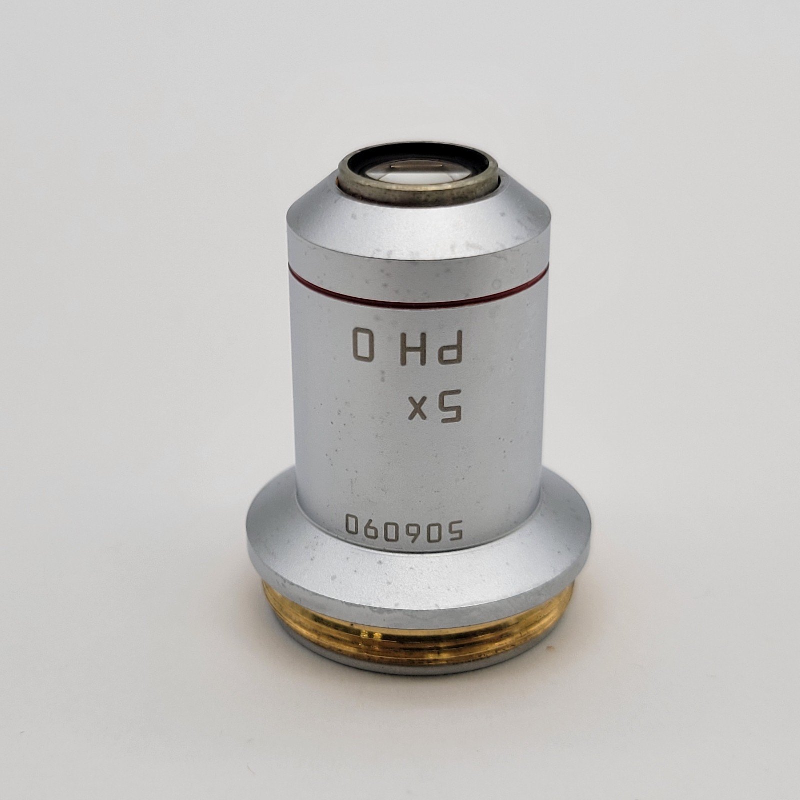 Leica Microscope Objective N Plan 5x Ph0 Phase Contrast 506090