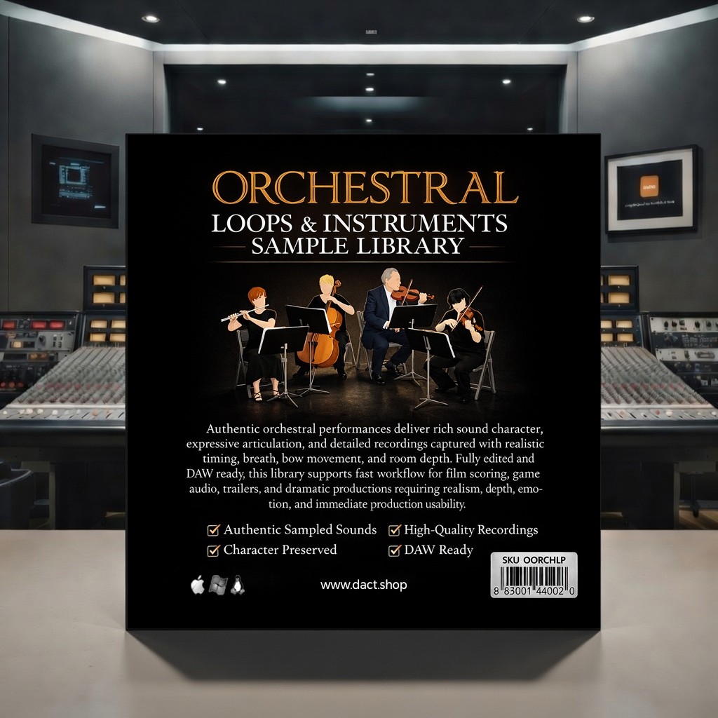 Orchestral Loops & Instruments Sample Library