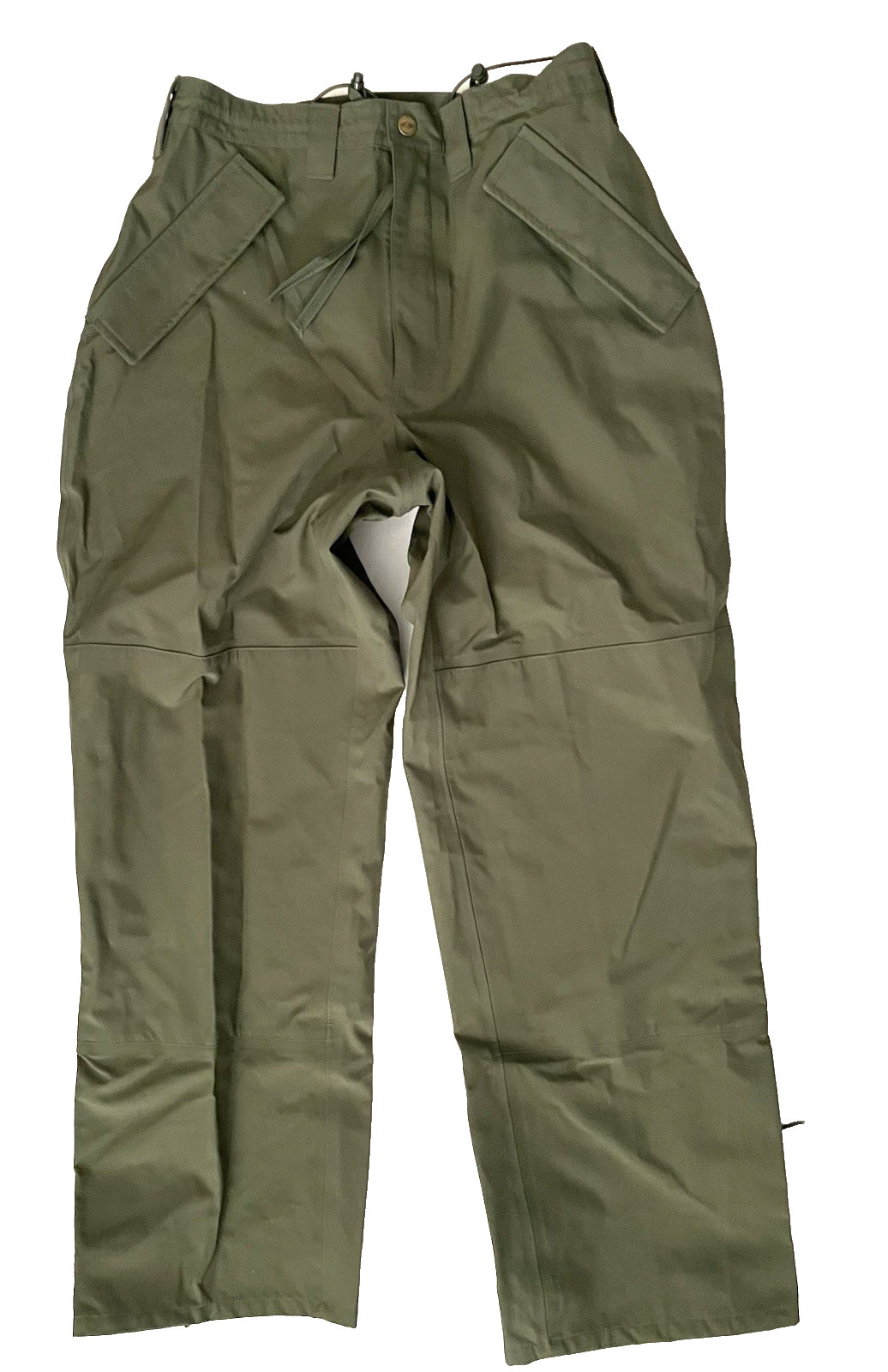 TRU SPEC Men's Pants Adult L Waterproof Green Trousers HUNT FISH NEW NWOT