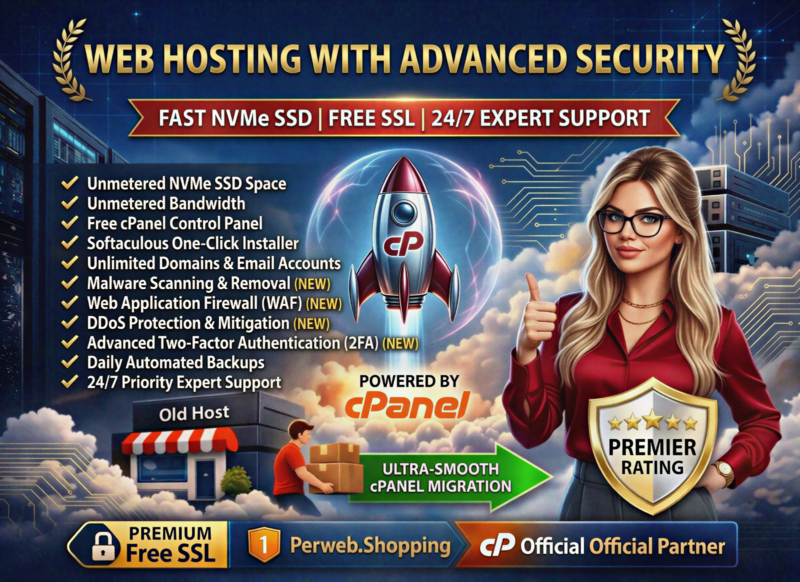 Web Hosting with Advanced Security – 🔒 SSD + SSL + Firewall Boost | $14.99/Year