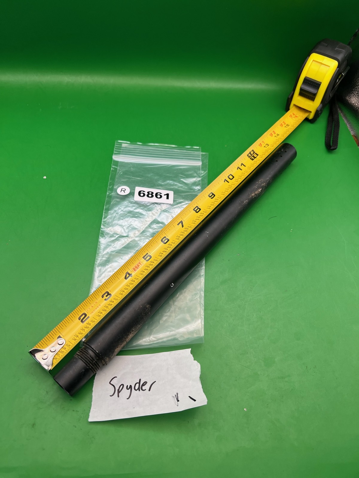 Spyder Paintball Barrel Black 12" .680 Bore
