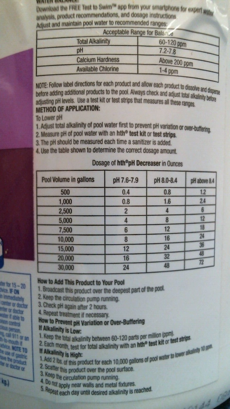 HTH pH Decreaser 7 lbs. (67006) FS