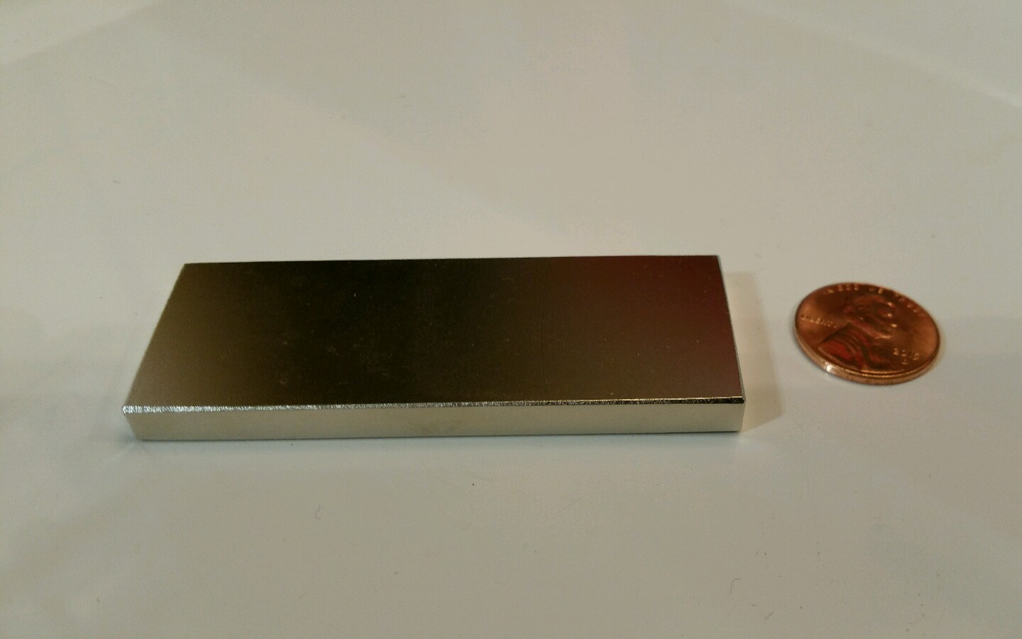 5 Huge Neodymium Block Magnet. Super Strong Rare Earth N52  3 x 1-1/8  x 1/4