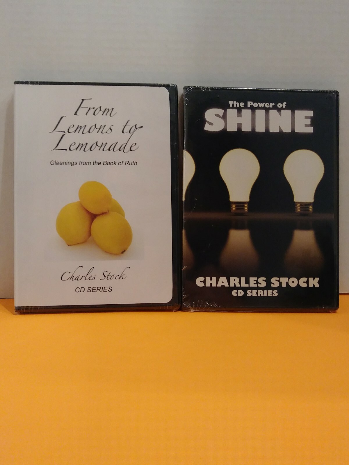 Charles Stock CD Series~Lot of 2~From Lemons to Lemonade~The Power of Shine