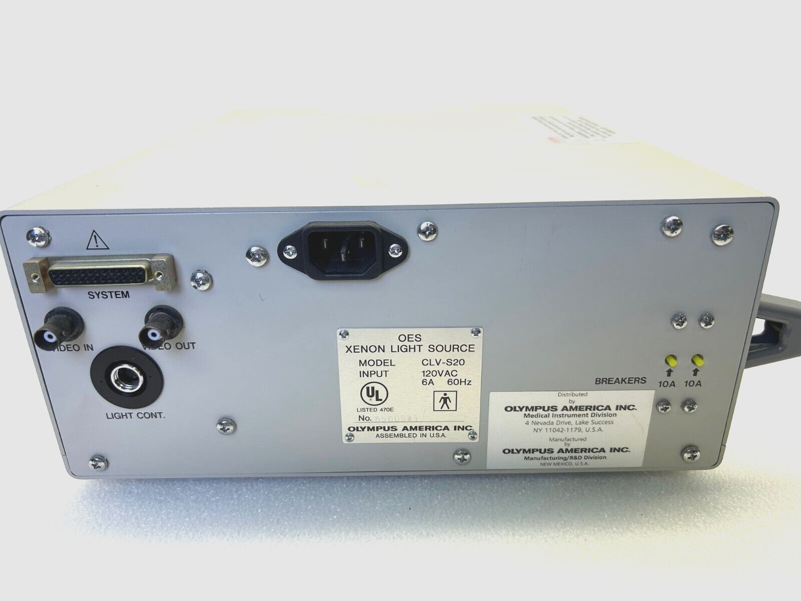 Olympus CLV-S20 Xenon Light Source