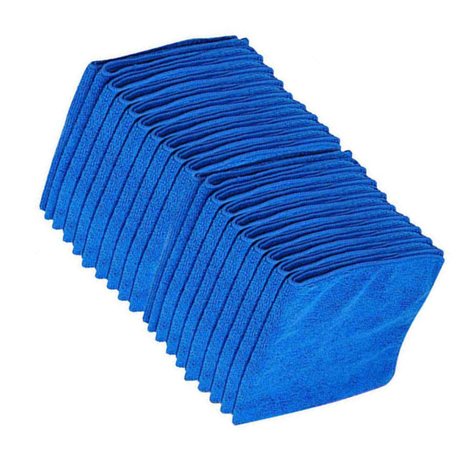 20PCS Microfiber Cleaning Cloth Towel No-Scratch Rag Car Polishing Detailing n