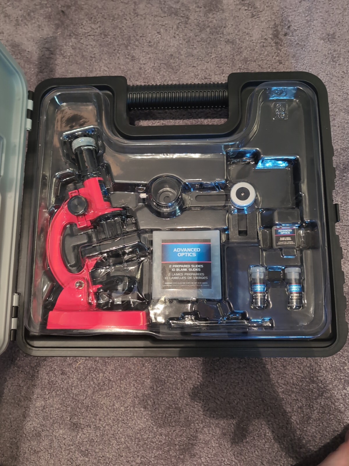 Smart Microscope Deluxe Set - 60 Piece Discover Explore by Nicole - School