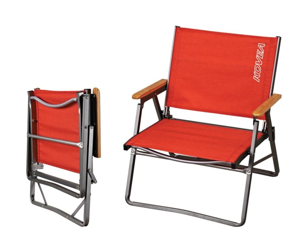 KOVEA Titan Flat Chair IIM Sunset Red / KECU9CA-06 / Genuine / Express Shipping
