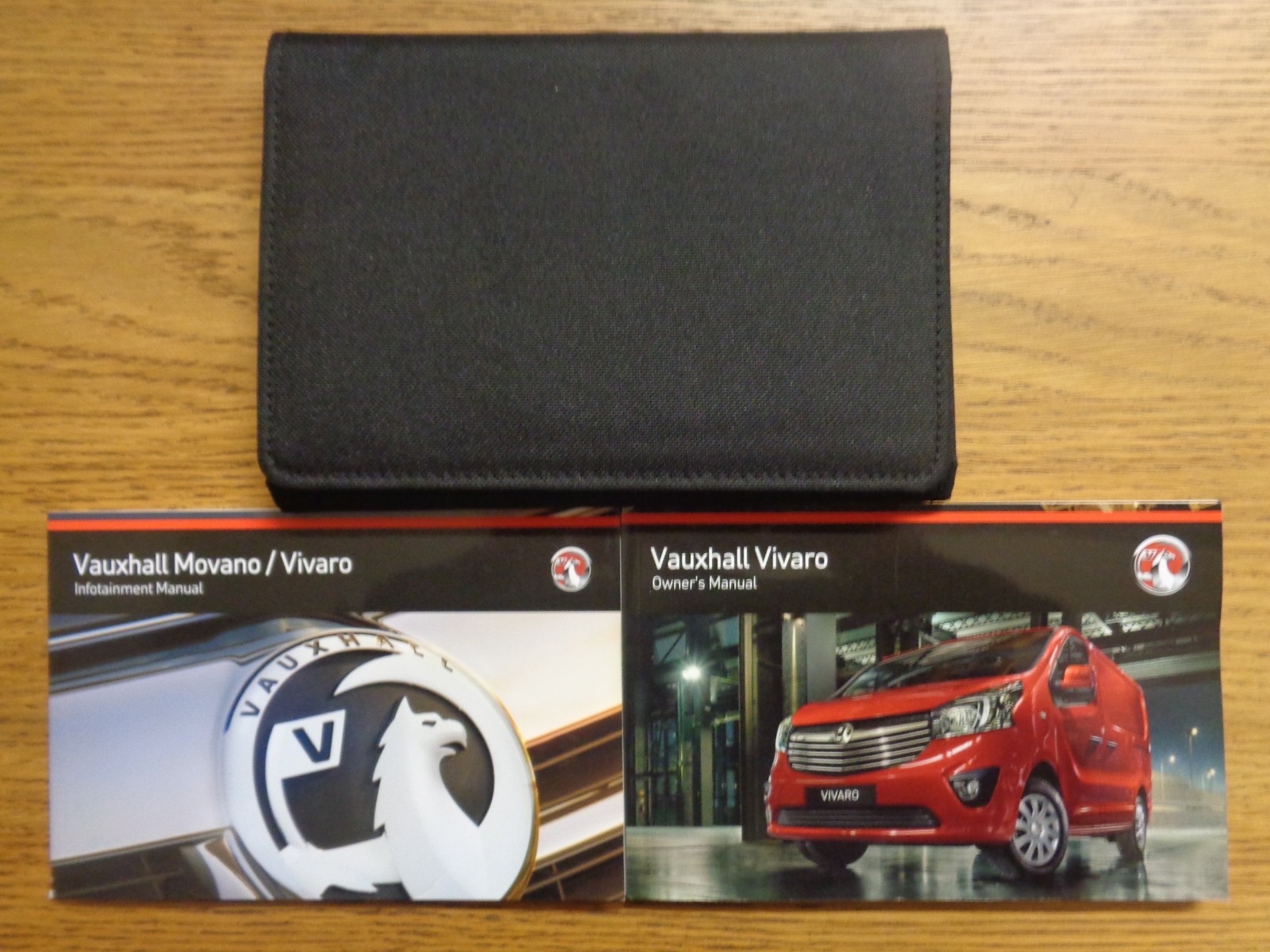 Vauxhall Vivaro Owners Handbook/Manual and Pack 14-19