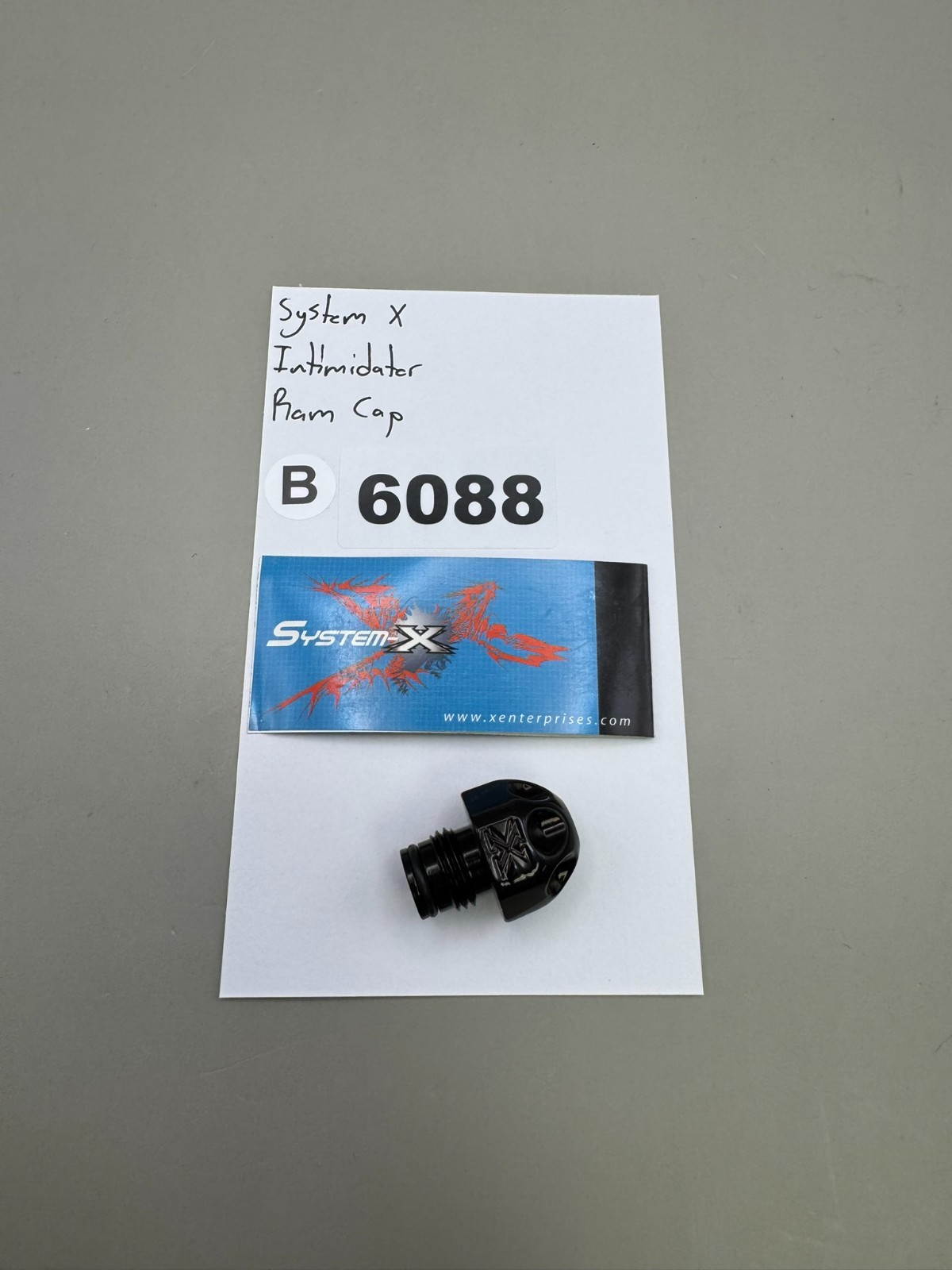 System X Intimidator Ram Cap-Gloss Black