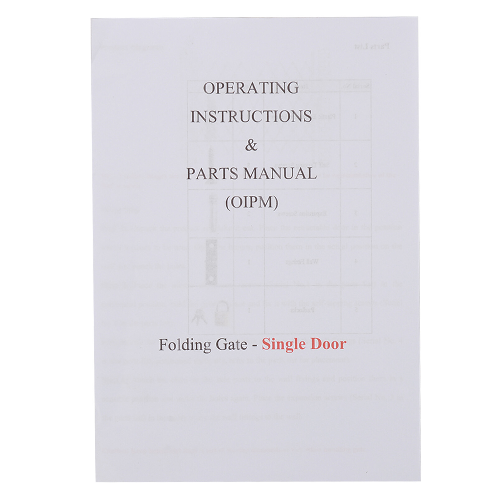 Folding Security Gate 7.22ft x 7.5ft Wall Mount Single Folding Door Scissor Gate