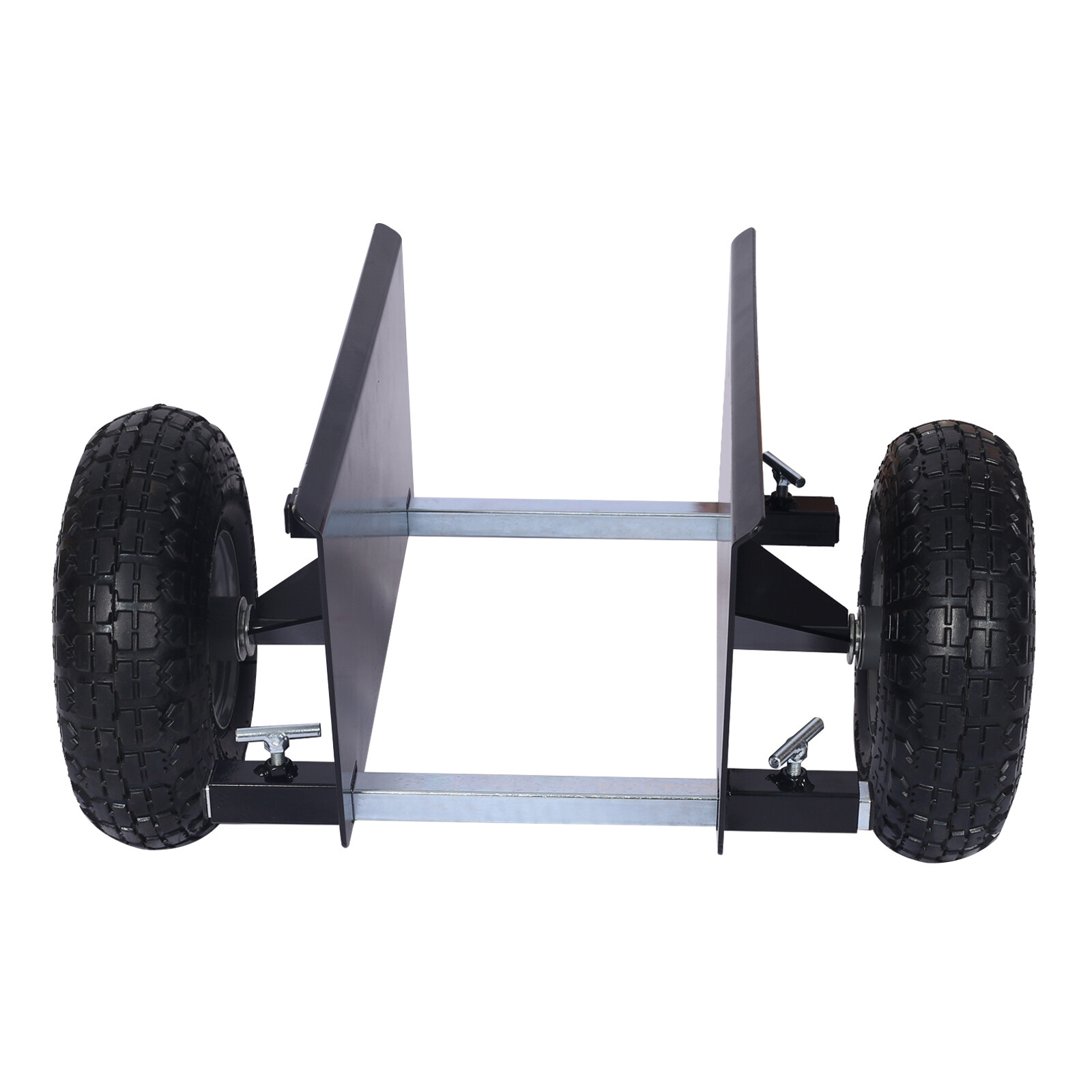 Heavy Duty Panel Dolly Adjustable Panel Dolly Pneumatic Wheels 600lb Capacity
