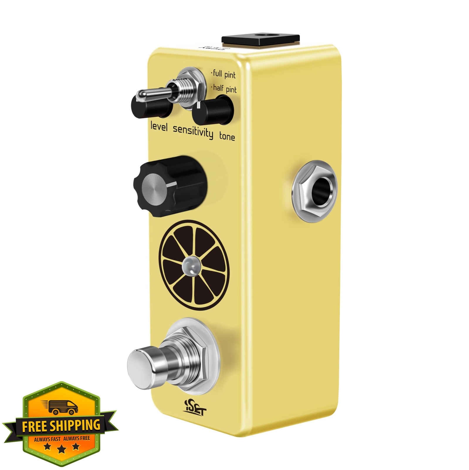 ISET Lemon Compressor Guitar Pedal