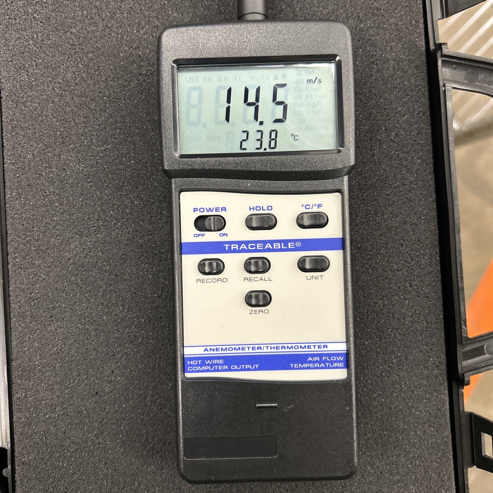 Control Company/Traceable 4330 Hot Wire Anemometer/Thermometer