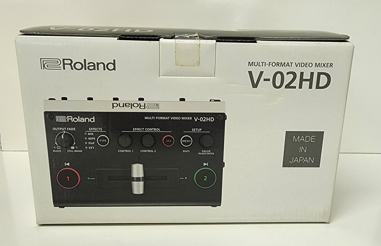 Roland V-02HD-PAC1 Video Mixer Bundle (B-Stock/Original Box)