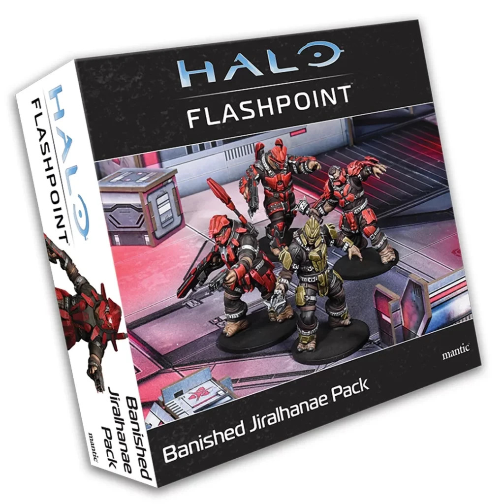 Halo Flashpoint: Banished Jiralhanae Fireteam MGHAB301 Mantic New Free Ship USA