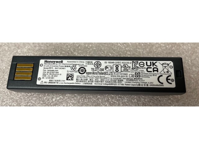 Honeywell BAT-SCN01 Battery for Honeywell 1202g 3820 3820i 4620 4820 4820i
