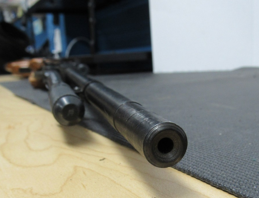 National Standard Break Barrel Air Rifle 4.5 Wood Stock Optronics RB-415 Scope