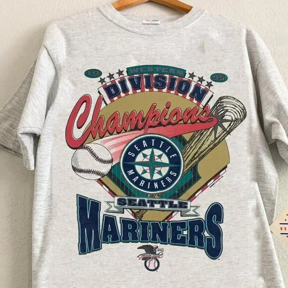 1990 Seattle Mariners MLB Baseball Graphic Cotton T-shirt Unisex S-5XL KH18369