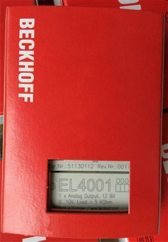 New In Box BECKHOFF EL4001 PLC Module EL4001 PLC EL4001