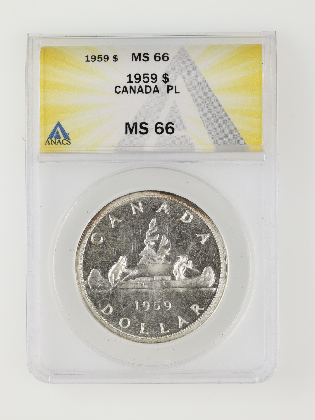 1959 Canada Dollar  PL PCGS MS 66