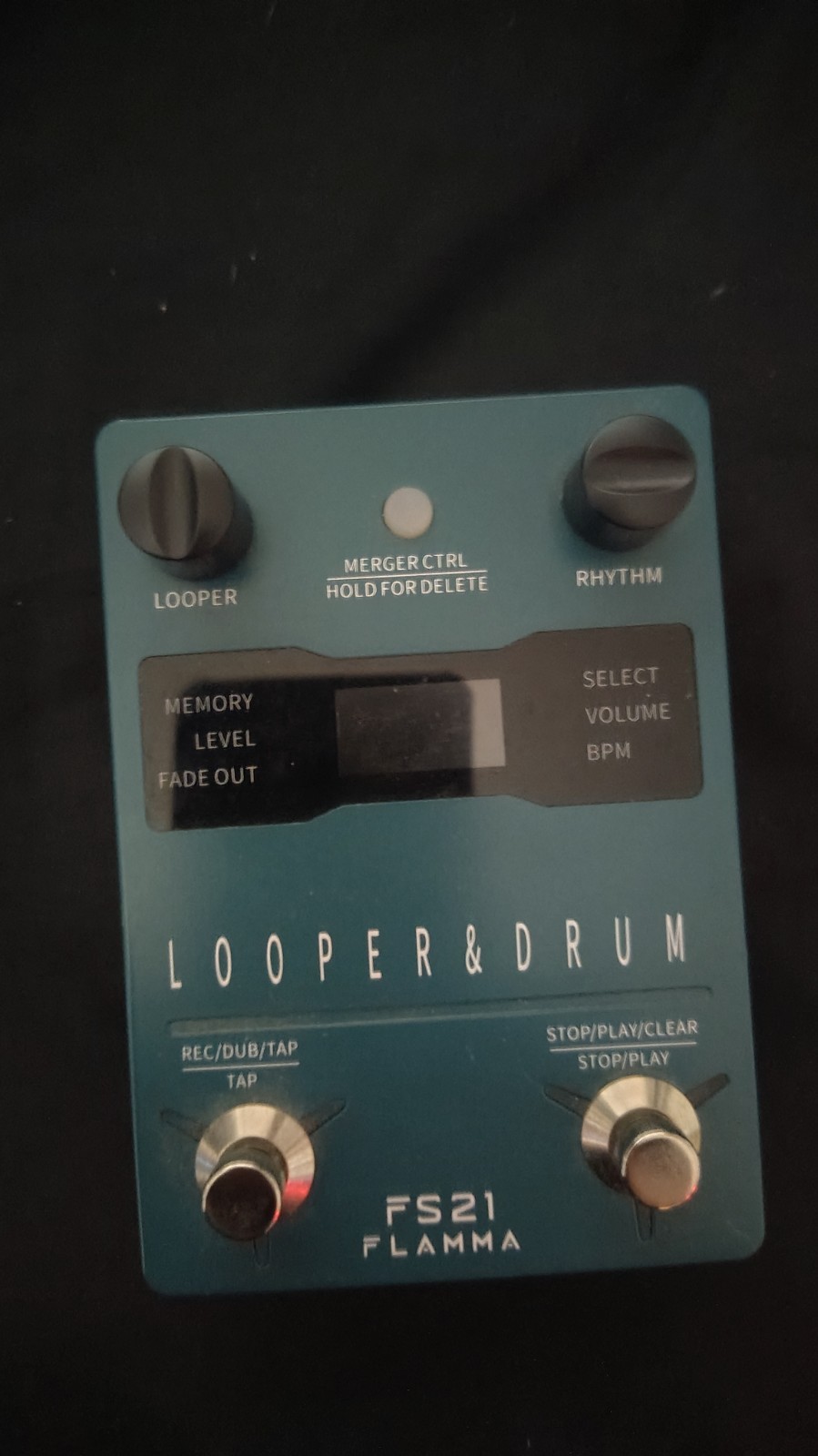 Track Recorder, Drum Machine Pedal, Flange Pedal