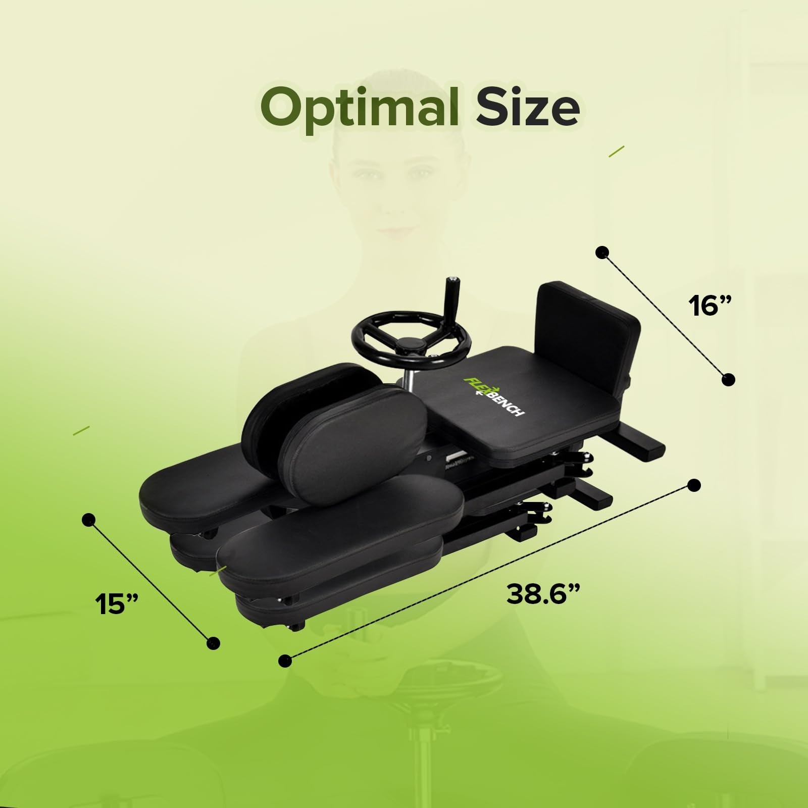 Hip Stretching Machine by Flex Bench – Improve Flexibility,Mobility and Re