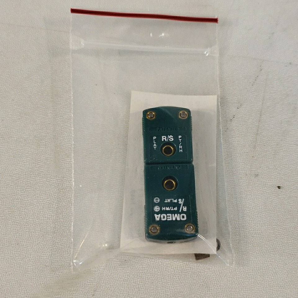 Omega RS Type Thermocouple Connector Male and Female With Hardware Plat PT/RH