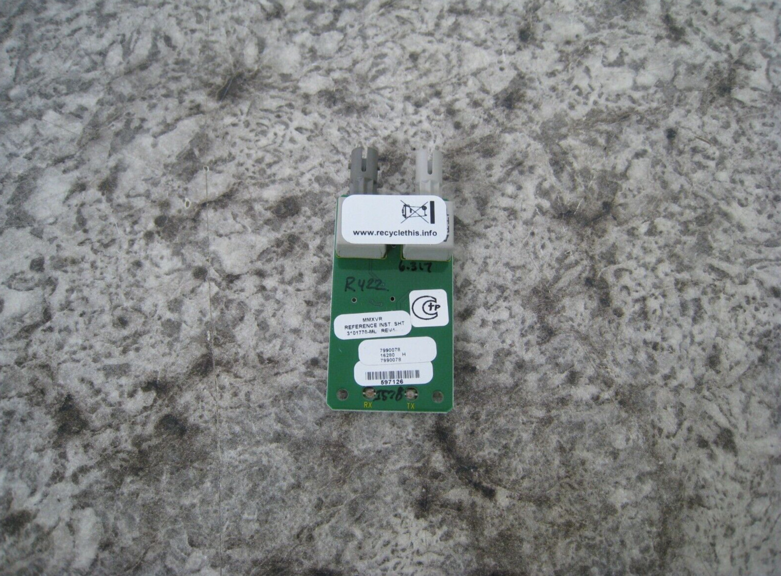 Edwards EST MMXVR Plug-in Multi Mode Transceiver Board Used Free Shipping